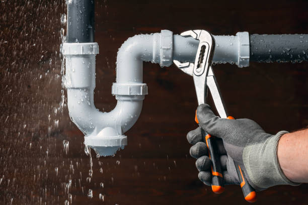 Professional Sewer Line Repair technician working in Minot, ND